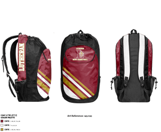 Gear Bag, Lutheran High School basketball, Men's Basketball, Teamtime, Team time, sublimation, custom sports apparel, team uniforms, spirit wear, spiritwear, sports uniforms, custom shirts, team store, custom team store, fundraiser sports, apparel fundraiser