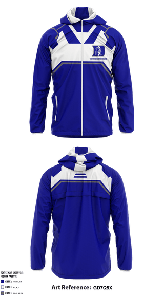 Windbreaker, Peotone Blue Demon, School Spirit Store, Teamtime, Team time, sublimation, custom sports apparel, team uniforms, spirit wear, spiritwear, sports uniforms, custom shirts, team store, custom team store, fundraiser sports, apparel fundraiser