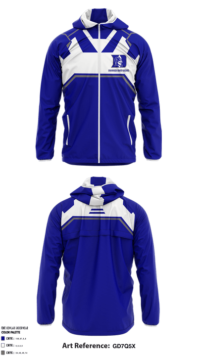Peotone Blue Demon 18220602 Windbreaker - 1
