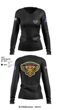 10th CAB H2F 35470377 Women's Long Sleeve V-neck Shirt - 8