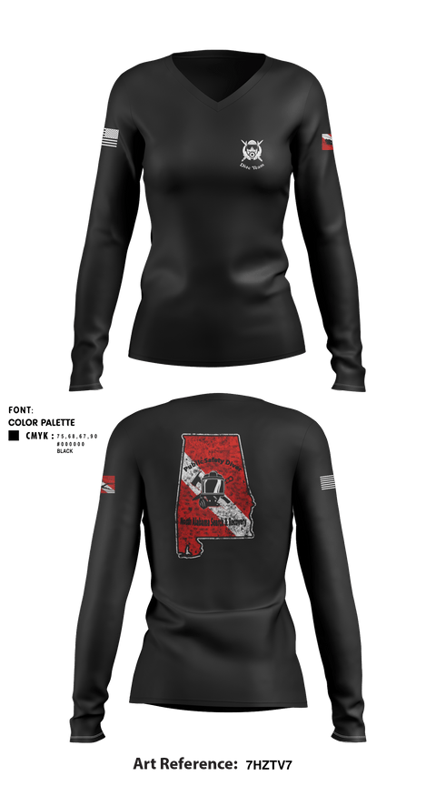 Women's Long Sleeve Vneck Shirt, , , Teamtime, Team time, sublimation, custom sports apparel, team uniforms, spirit wear, spiritwear, sports uniforms, custom shirts, team store, custom team store, fundraiser sports, apparel fundraiser