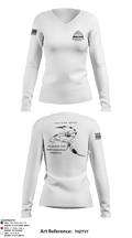 Wind River Agency Fire & Forestry 75939115 Women's Long Sleeve V-neck Shirt - 3