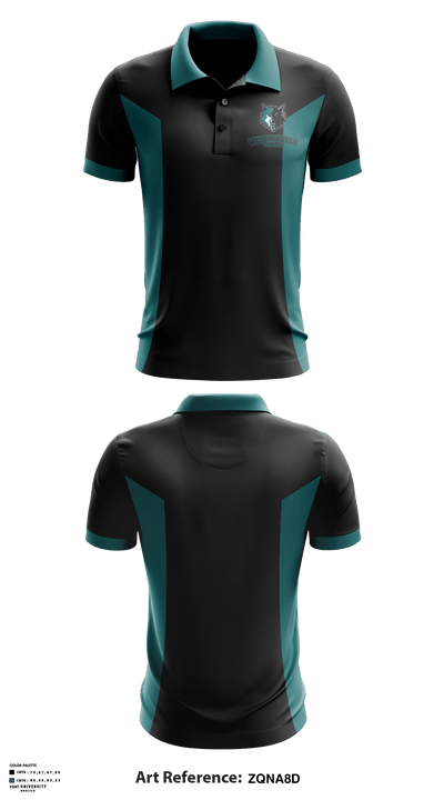 Westminster High School Cheer 70237179 Short Sleeve Performance Polo - 1