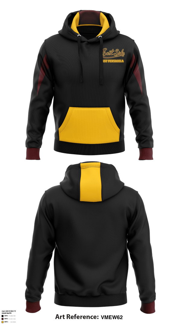 Hoodie, Magee Field Rattlers Football, Football, Teamtime, Team time, sublimation, custom sports apparel, team uniforms, spirit wear, spiritwear, sports uniforms, custom shirts, team store, custom team store, fundraiser sports, apparel fundraiser