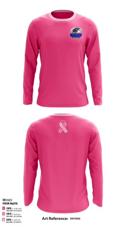 Frontier Central Hockey 31591049 Long Sleeve Performance Shirt - 1