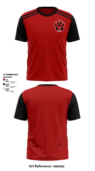 Maypearl Youth Baseball & Softball 54347281 Short Sleeve Performance Shirt - 1