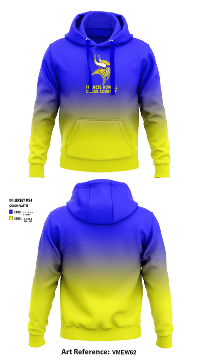 Francis Howell High School Cross Country 97888857 Hoodie - 1