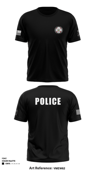 Short Sleeve Performance Shirt, Bay Minette Police Department, Police, Teamtime, Team time, sublimation, custom sports apparel, team uniforms, spirit wear, spiritwear, sports uniforms, custom shirts, team store, custom team store, fundraiser sports, apparel fundraiser