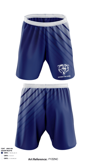 Athletic Shorts With Pockets, Barringer High School Cheer, School Spirit Store, Teamtime, Team time, sublimation, custom sports apparel, team uniforms, spirit wear, spiritwear, sports uniforms, custom shirts, team store, custom team store, fundraiser sports, apparel fundraiser