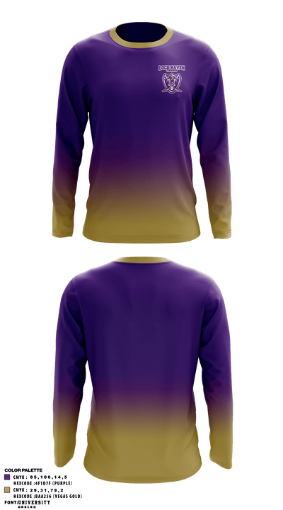 Loch Raven Senior High School Tennis 20144647 Long Sleeve Performance Shirt - 1