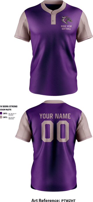 Full Button Softball Jersey, Ridge View High School Softball, Softball, Teamtime, Team time, sublimation, custom sports apparel, team uniforms, spirit wear, spiritwear, sports uniforms, custom shirts, team store, custom team store, fundraiser sports, apparel fundraiser