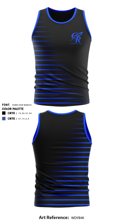 Central Cross Country 338893 Men's Track Singlet - 1