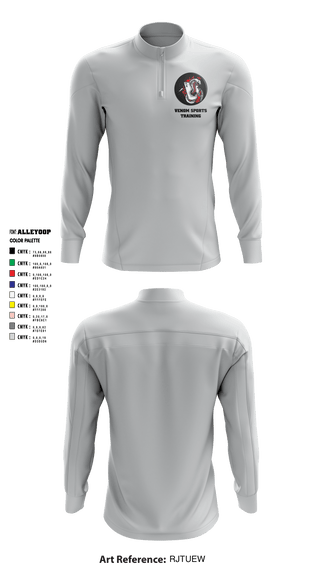 Quarter Zip Jacket, Venom Sports Training, Men's Basketball, Teamtime, Team time, sublimation, custom sports apparel, team uniforms, spirit wear, spiritwear, sports uniforms, custom shirts, team store, custom team store, fundraiser sports, apparel fundraiser
