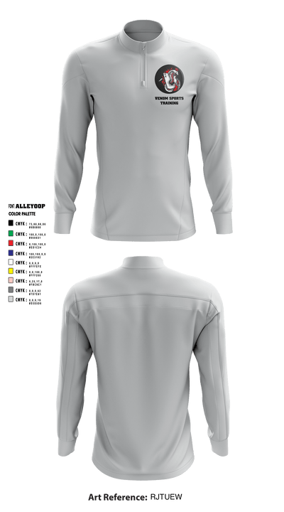 Venom Sports Training 59845358 Quarter Zip Jacket - 9 (1)