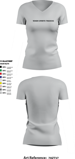 Women's Short Sleeve Vneck Shirt, Venom Sports Training, Men's Basketball, Teamtime, Team time, sublimation, custom sports apparel, team uniforms, spirit wear, spiritwear, sports uniforms, custom shirts, team store, custom team store, fundraiser sports, apparel fundraiser