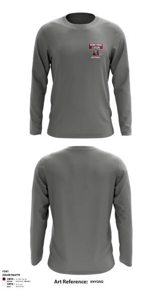 Long Sleeve Performance Shirt, Camden County Technical High School-Pennsauken Campus Softball, Softball, Teamtime, Team time, sublimation, custom sports apparel, team uniforms, spirit wear, spiritwear, sports uniforms, custom shirts, team store, custom team store, fundraiser sports, apparel fundraiser