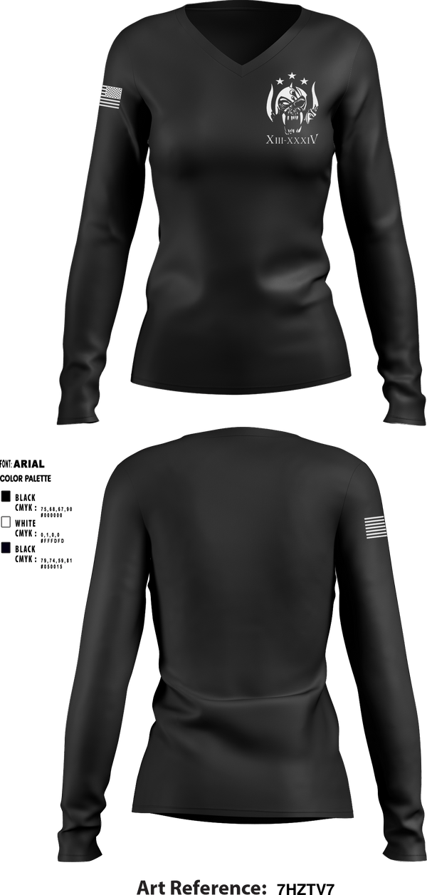 Women's Long Sleeve Vneck Shirt, , Army, Teamtime, Team time, sublimation, custom sports apparel, team uniforms, spirit wear, spiritwear, sports uniforms, custom shirts, team store, custom team store, fundraiser sports, apparel fundraiser