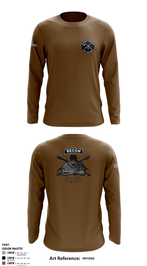 Long Sleeve Performance Shirt, , Army, Teamtime, Team time, sublimation, custom sports apparel, team uniforms, spirit wear, spiritwear, sports uniforms, custom shirts, team store, custom team store, fundraiser sports, apparel fundraiser