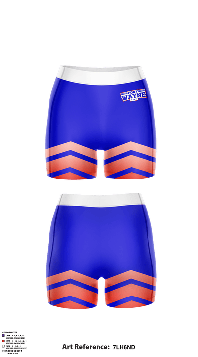 Fort Wayne Volleyball Club 35230109 Women's Compression Shorts - 1