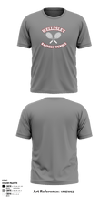Girls Wellsesley Tennis 21694647 Short Sleeve Shooting Shirt - 2