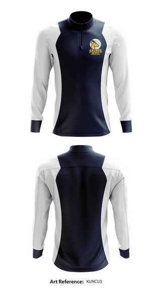 Quarter Zip Jacket, Academy of the Sacred Heart Golf, Golf, Teamtime, Team time, sublimation, custom sports apparel, team uniforms, spirit wear, spiritwear, sports uniforms, custom shirts, team store, custom team store, fundraiser sports, apparel fundraiser