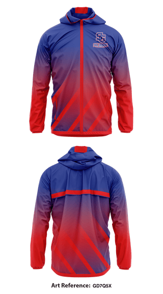 Windbreaker, San Gabriel High School Soccer, Women's Soccer, Teamtime, Team time, sublimation, custom sports apparel, team uniforms, spirit wear, spiritwear, sports uniforms, custom shirts, team store, custom team store, fundraiser sports, apparel fundraiser