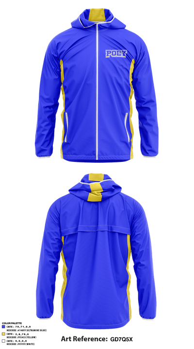 Poly High School 95418148 Windbreaker - 1