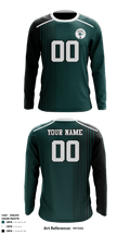 Pioneer Valley High School Men's Volleyball 5540258 Long Sleeve Performance Shirt - 2