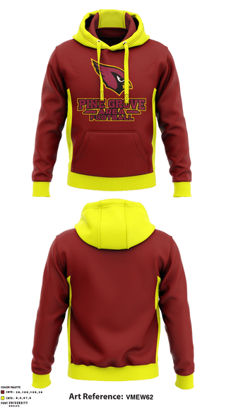 Hoodie, Pine Grove Area High School Football, Football, Teamtime, Team time, sublimation, custom sports apparel, team uniforms, spirit wear, spiritwear, sports uniforms, custom shirts, team store, custom team store, fundraiser sports, apparel fundraiser