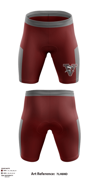 William M Raines High School Wrestling 45610969 Men's Compression Shorts - 1