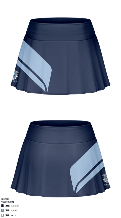 Iroquois High School Cheer 2670316 Lacrosse Skort - 2