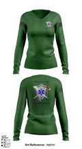 Willits Little Lake Joint Rescue Task Force 48326276 Women's Long Sleeve V-neck Shirt - 3 (1)