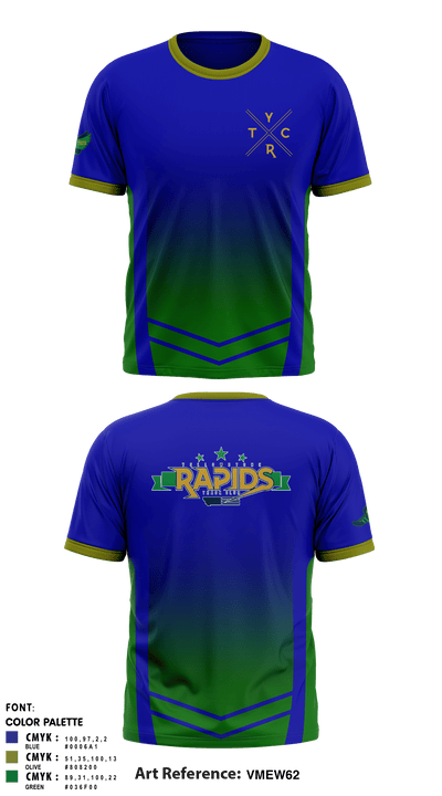 Yellowstone Rapids Track 62906431 Short Sleeve Performance Shirt - 2