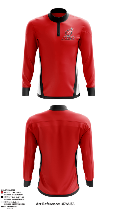 Lakeland Fire 16481656 Quarter Zip Jacket - 1