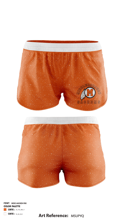 Middleboro High School Cross Country 76119935 Track Shorts - 1