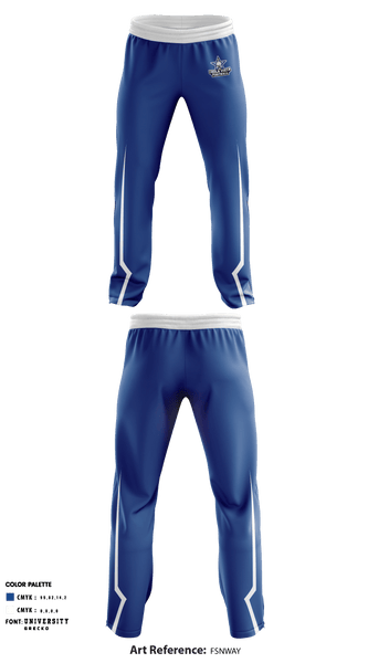 Chula Vista High School Football 42777258 Sweatpants - 1