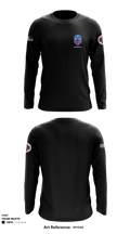 349th Med Aug Det 13943093 Long Sleeve Performance Shirt - 1
