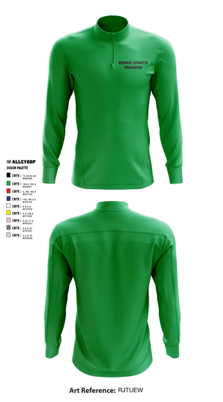 Quarter Zip Jacket, Venom Sports Training, Men's Basketball, Teamtime, Team time, sublimation, custom sports apparel, team uniforms, spirit wear, spiritwear, sports uniforms, custom shirts, team store, custom team store, fundraiser sports, apparel fundraiser