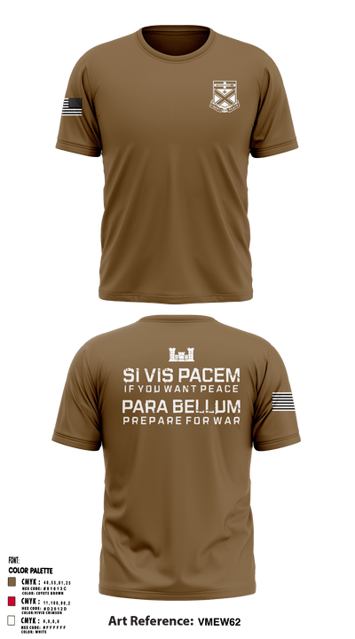 276th Engineer Battalion 45017184 Short Sleeve Performance Shirt - 2