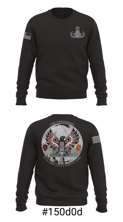 707th OD CO (EOD) 59109694 Crew Neck Sweatshirt - 3