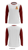 Bagley High School Hockey 91059595 Long Sleeve Performance Shirt - 1