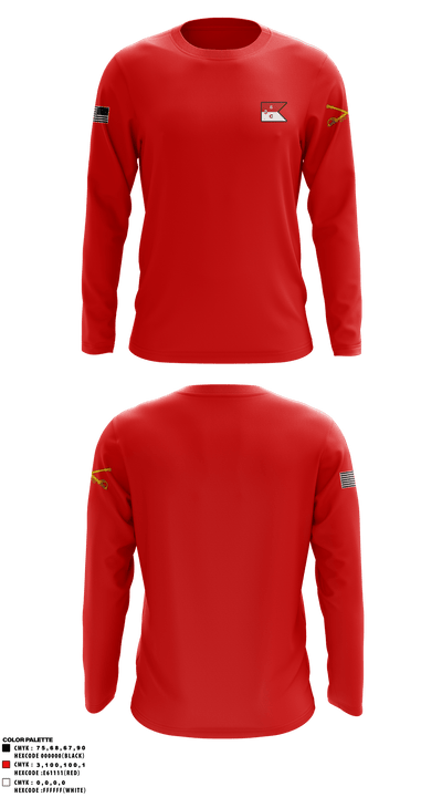 Kraken Troop 11839829 Long Sleeve Performance Shirt - 8