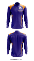 Unadilla Valley Central High School basketball 55220617 Quarter Zip Jacket - 1