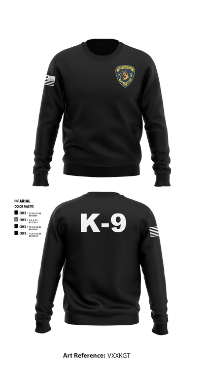 K9 1129861 Crew Neck Sweatshirt - 8