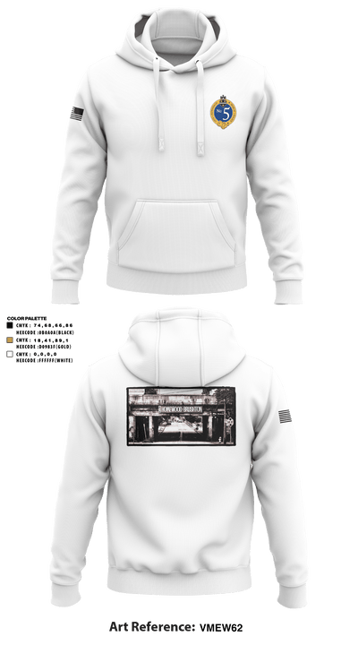 Pittsburgh Police Zone 5 25572947 Hoodie - 10