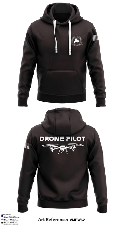 Raven Drone Solutions 1320053 Hoodie - 3