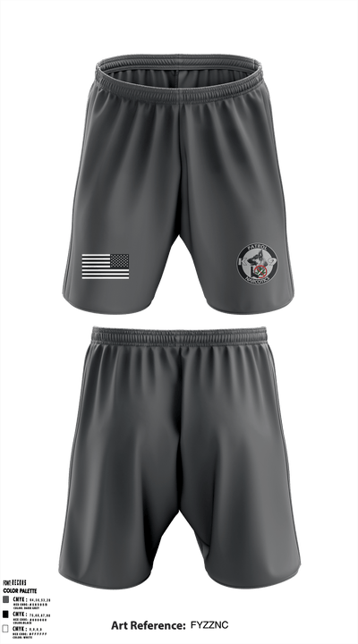 Northeast Narcotics Task Force 43091120 Athletic Shorts With Pockets - 3