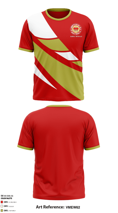 Sarnia Imperials 43284448 Short Sleeve Performance Shirt - 1