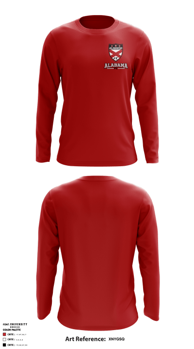 Alabama FC 6060927 Long Sleeve Performance Shirt - 4