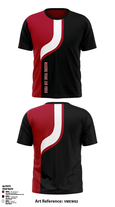 Shannon track and field 62447913 Short Sleeve Performance Shirt - 4